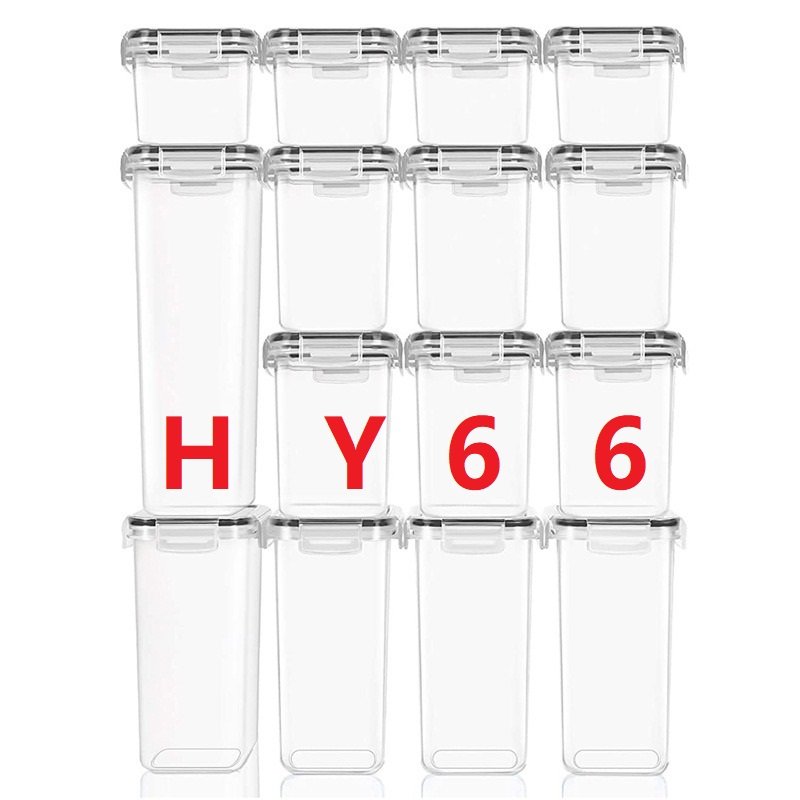 Bpa Free Kitchen 24 Pack Pantry Organization Plastic Airtight Food Storage Containers Set With Lids For Cereal Rice Flour Oats