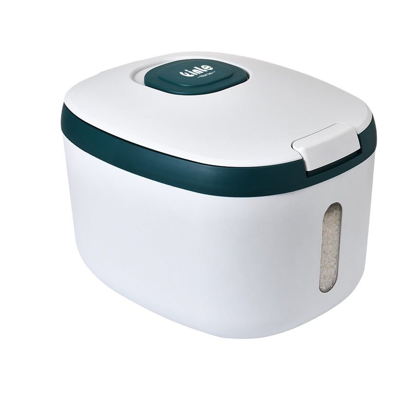 ShengBang Plastic Cereal Dispenser Storage Box Kitchen Food Grain Rice Container