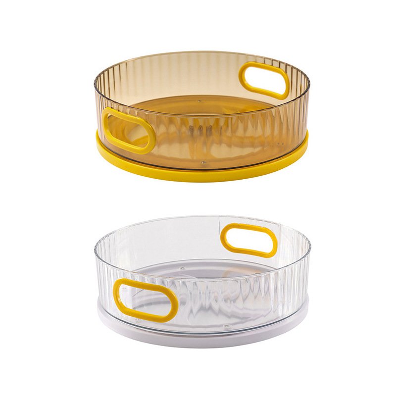 Kitchen Seasoning Shelf Table Top Rotating Household Special Multifunctional Soy Sauce Bottle Storage Box