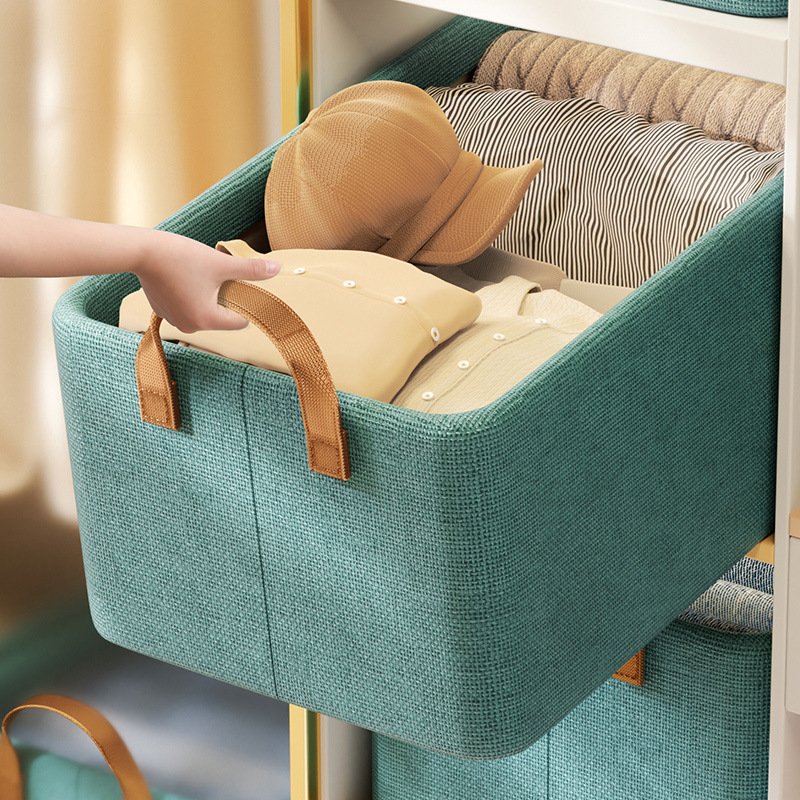 2023 Wholesale Household Wardrobe Drawer Type Storage Box Children's Clothing Underwear Sorting Organizer