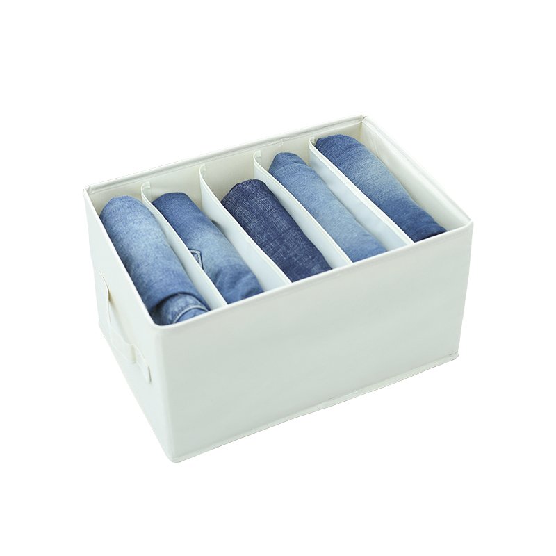 Closets Clothes Organizer Pants Jeans Storage Box Cabinet Drawer Organizer Underwear Socks T-Shirt Wardrobe Storage Organizers