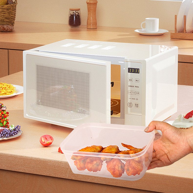 Wholesale price seal thickening clear rectangular refrigerator refrigerated fruit preservation box Airtight Lid Pp Plastic Boxes