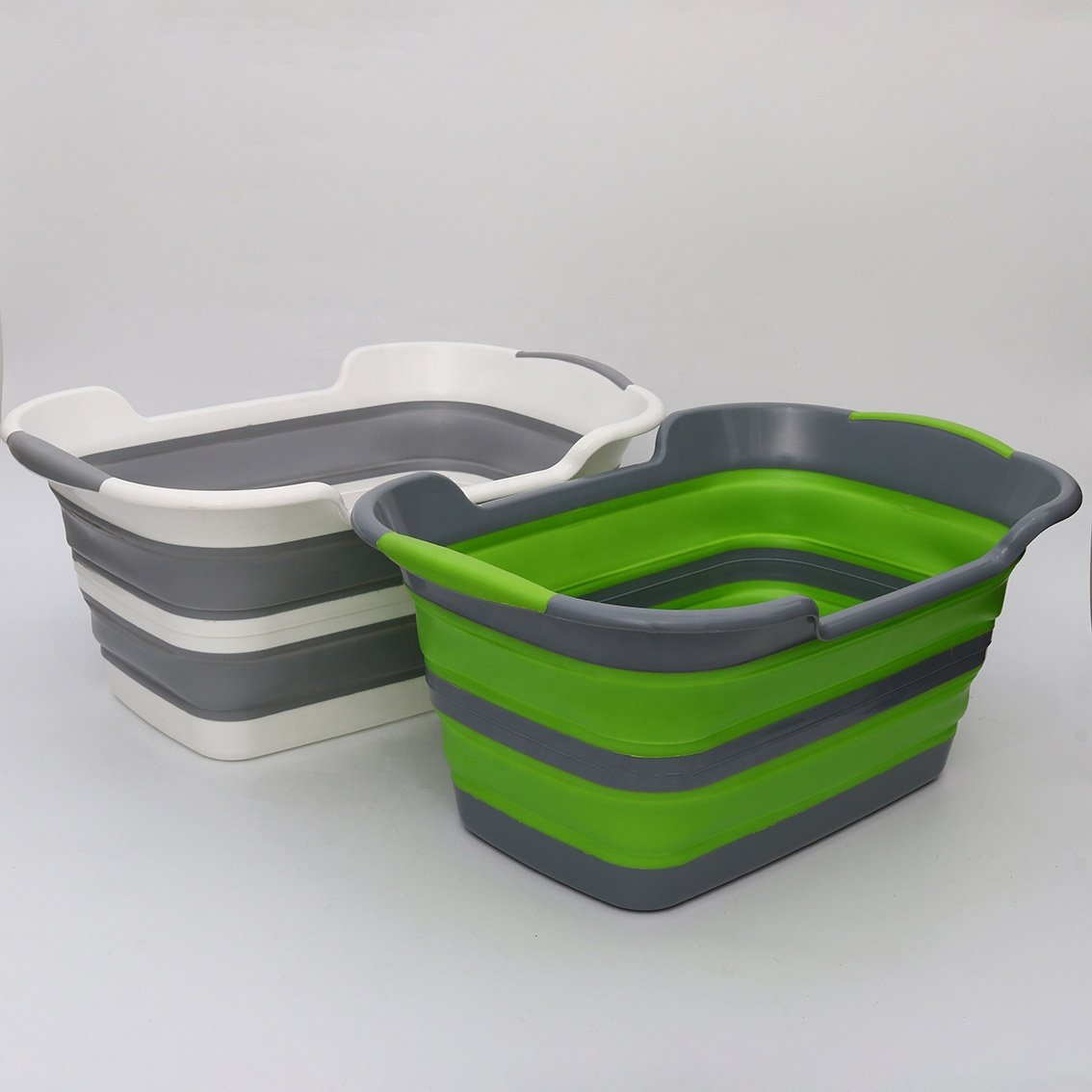 Eco-friendly Plastic Foldable Large Laundry Basket Foldingtoy storage boxes