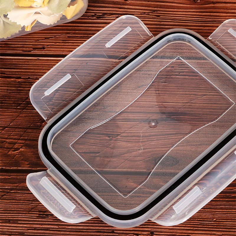 Set Bpa-Free Airtight Plastic Stackable Kitchen Organizer Cereal Dry Food Storage Bin Box Container