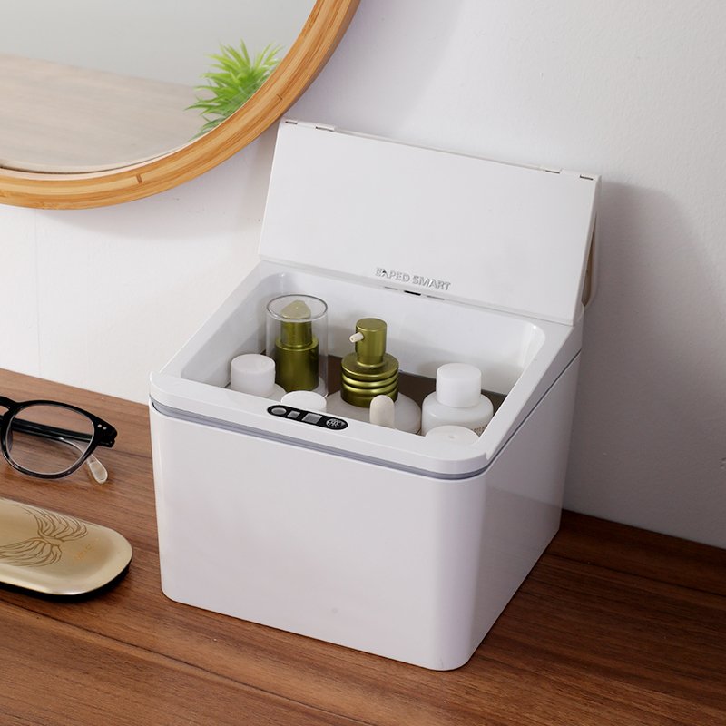 High End Office Smart-Sensor Trash Bin desktop Food Odorless storage box storage bucket for car
