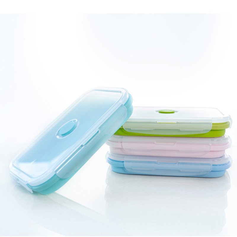 800ML Microwave safe air tight food storage containers set with lids for kitchen organization