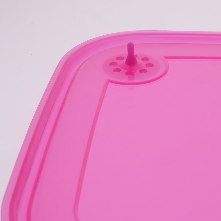 TSLAM Easy Clean Transparent Microwave Plastic Food Storage Container