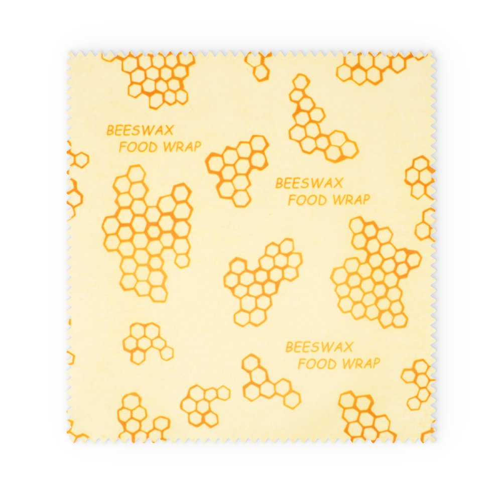 4XS 4S 2M 1L 11pcs honeycomb Reusable Beeswax Food Wraps CUSTOM SUPPORTED Sustainable Food Storage Containers