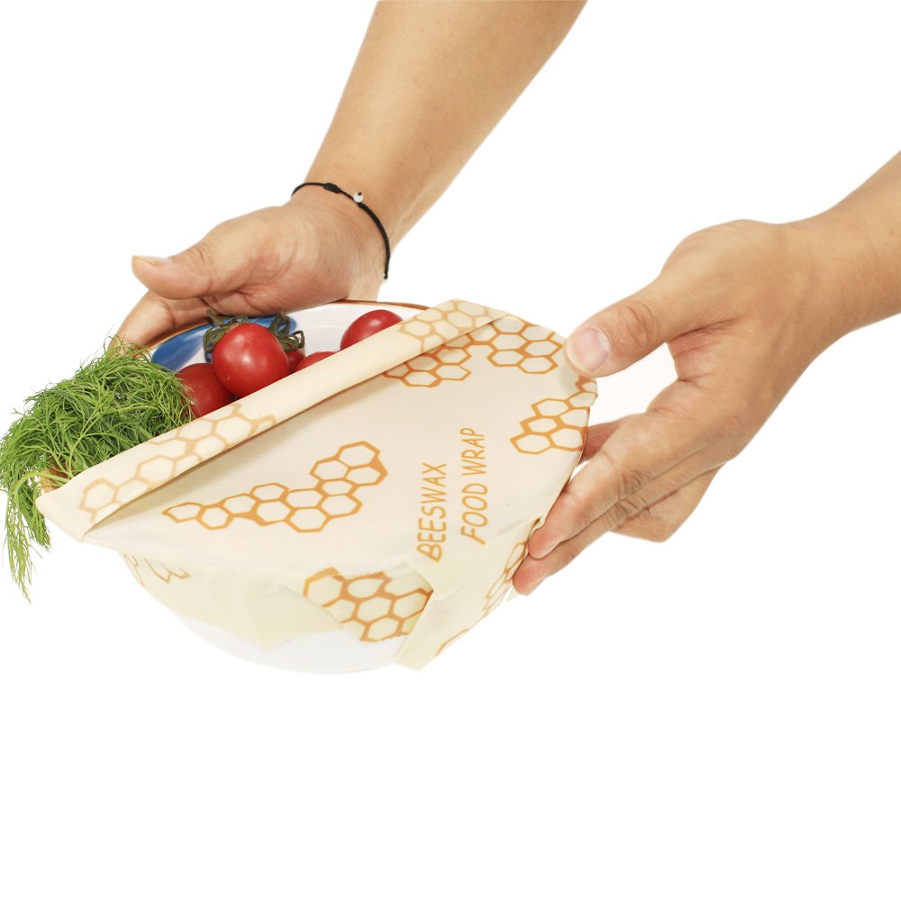 4XS 4S 2M 1L 11pcs honeycomb Reusable Beeswax Food Wraps CUSTOM SUPPORTED Sustainable Food Storage Containers
