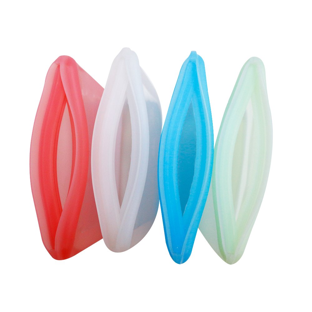 New Sealed Leak Proof Transparent Eco Reusable Vacuum Sandwich Food Storage Bags