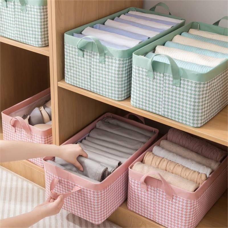 Customize Folded Organizer Closet Clothes Drawer Underwear Bra Organizer Wardrobe Clothes Organizer Wardrobe storage box