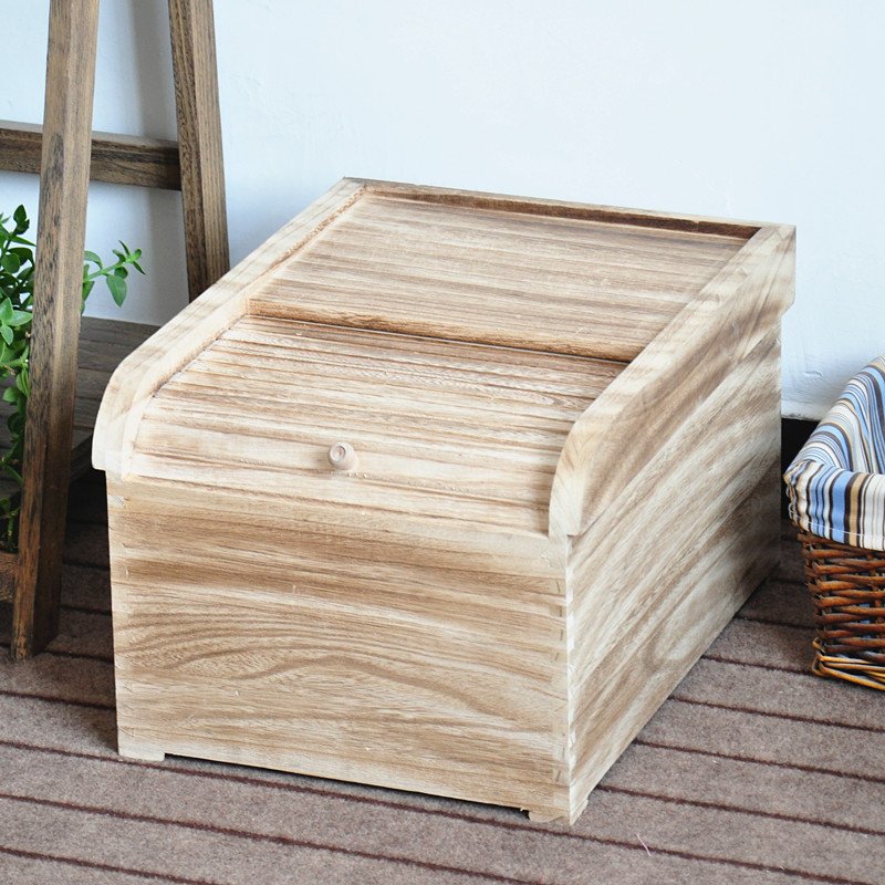 2022 China factory direct provided wooden rice storage box