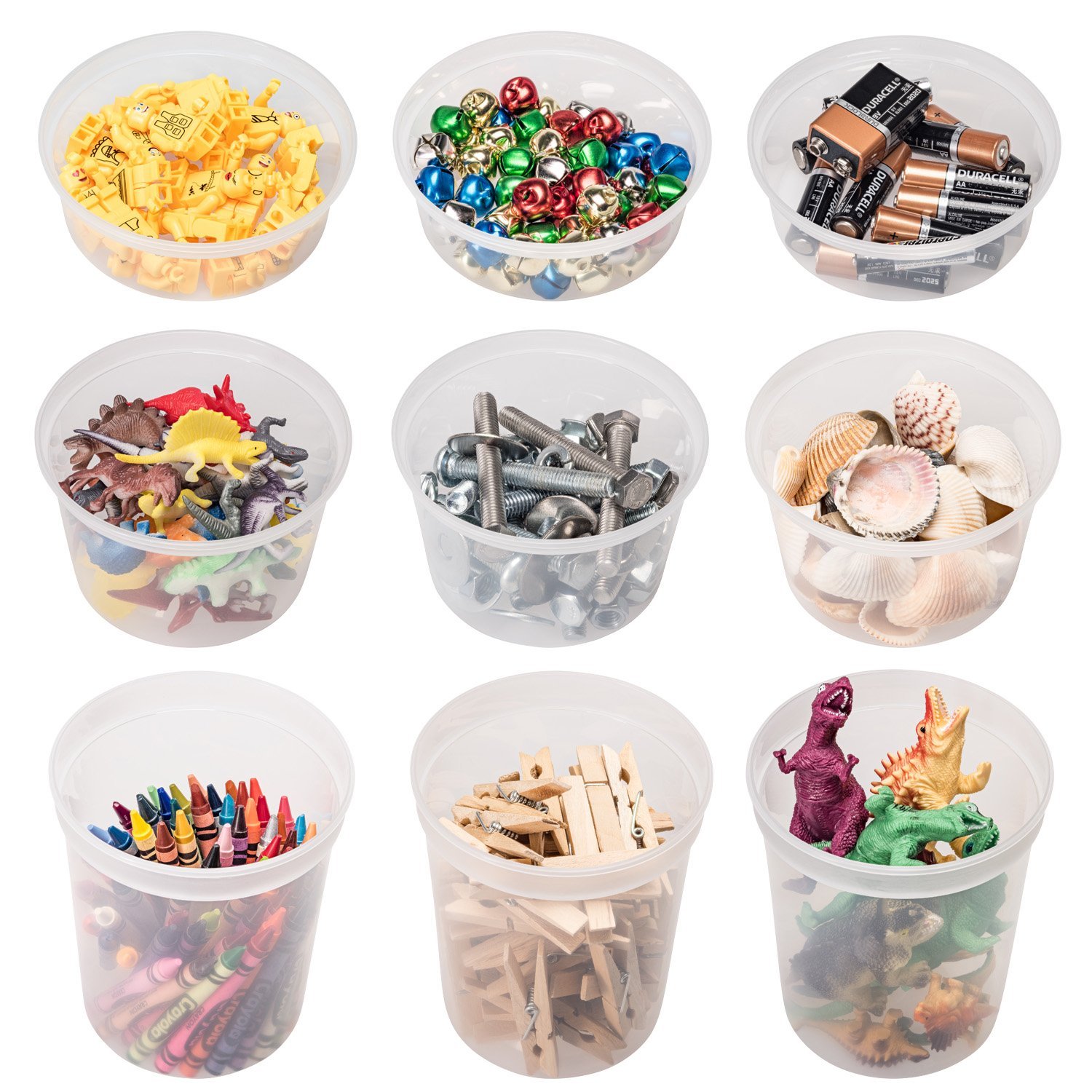 disposable food packaging soup containers 8 12 16 20 24 32 oz plastic food storage containers with lids