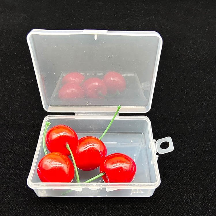 89*64*27 MM Factory direct size custom transparent pp plastic small storage box