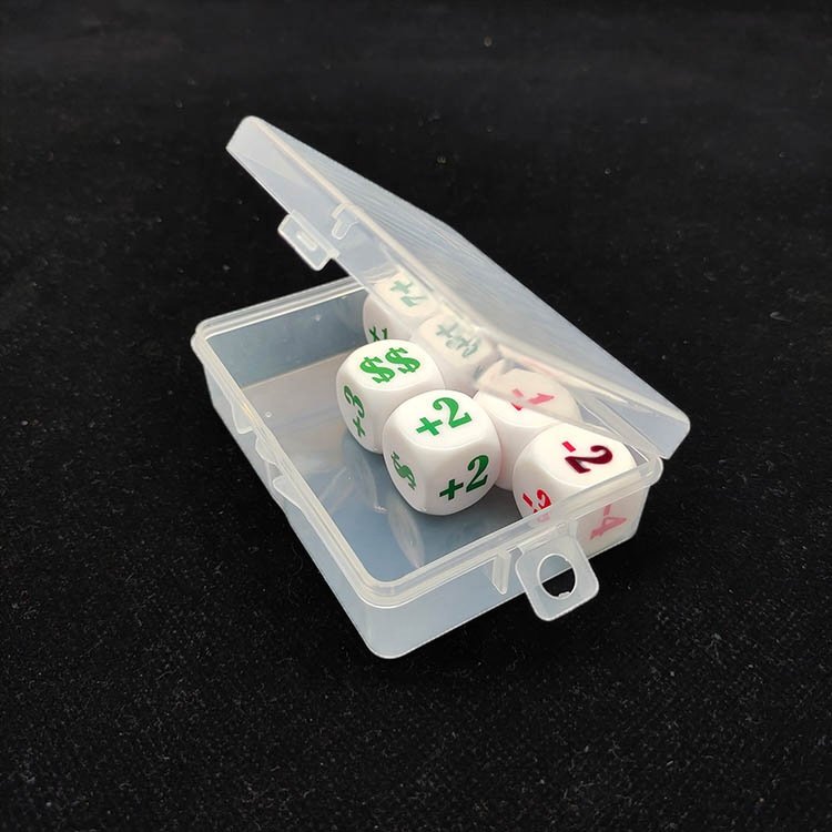 89*64*27 MM Factory direct size custom transparent pp plastic small storage box