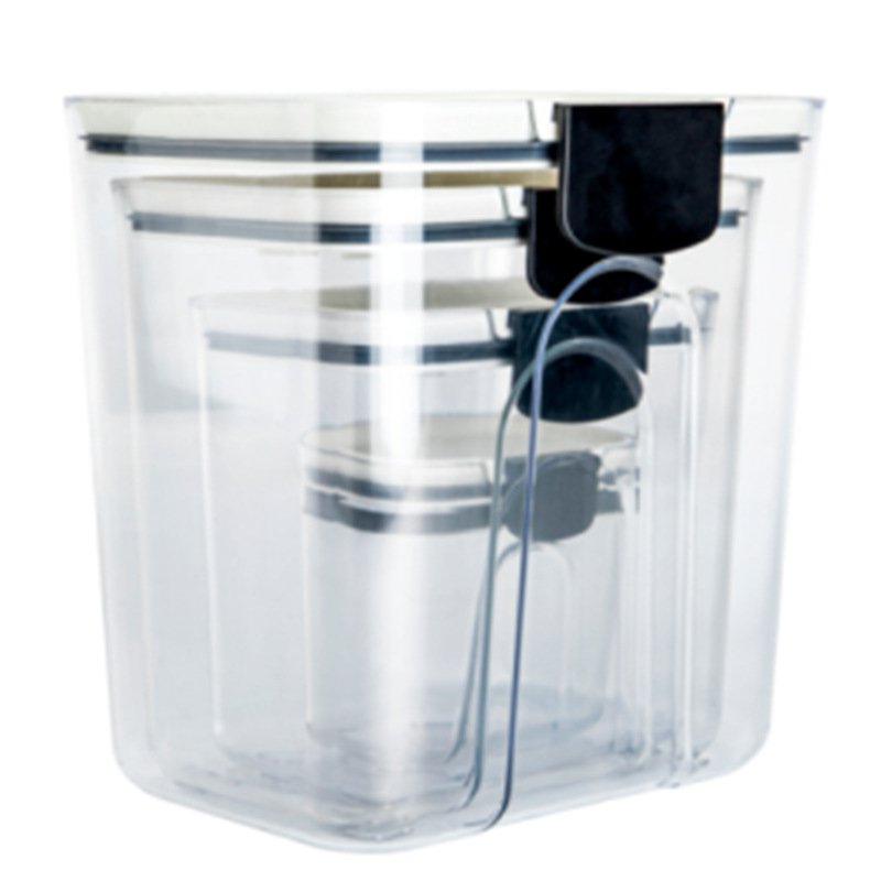 Multi-use 6-piece food storage tank Food crisper set cereal Food storage containers