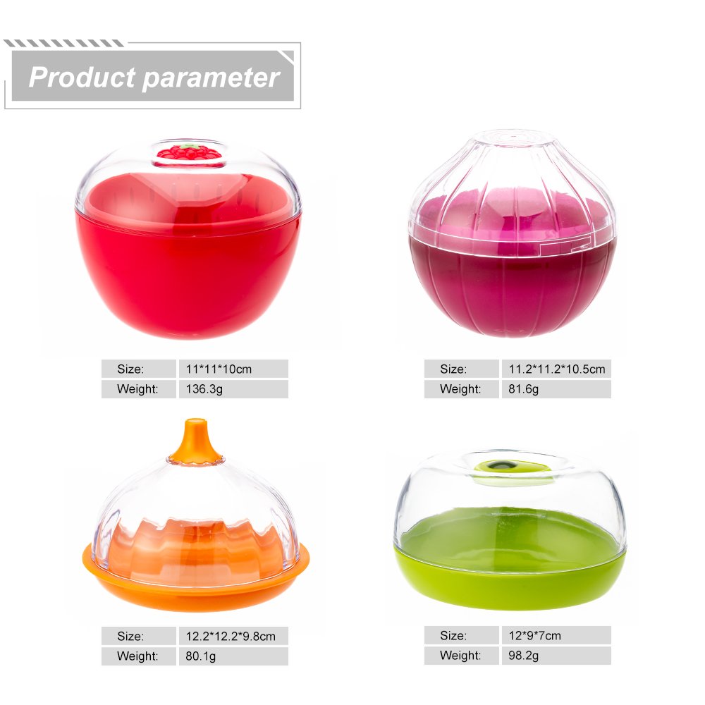 Kitchen Gadgets Onion Avocado Shape Fruit Vegetable Food Preservation Refrigerator Vegetable Storage Box