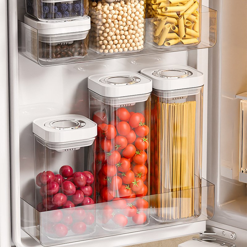 Plastic Airtight Kitchen Pantry Organization Flour Bins Food Containers Cereal Storage Container With Lids