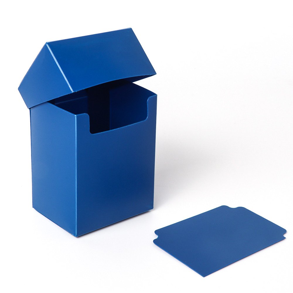 PP 60/80/100+ Deck Box TCG Plastic Trading Card Storage Box Playing Card Case Holder