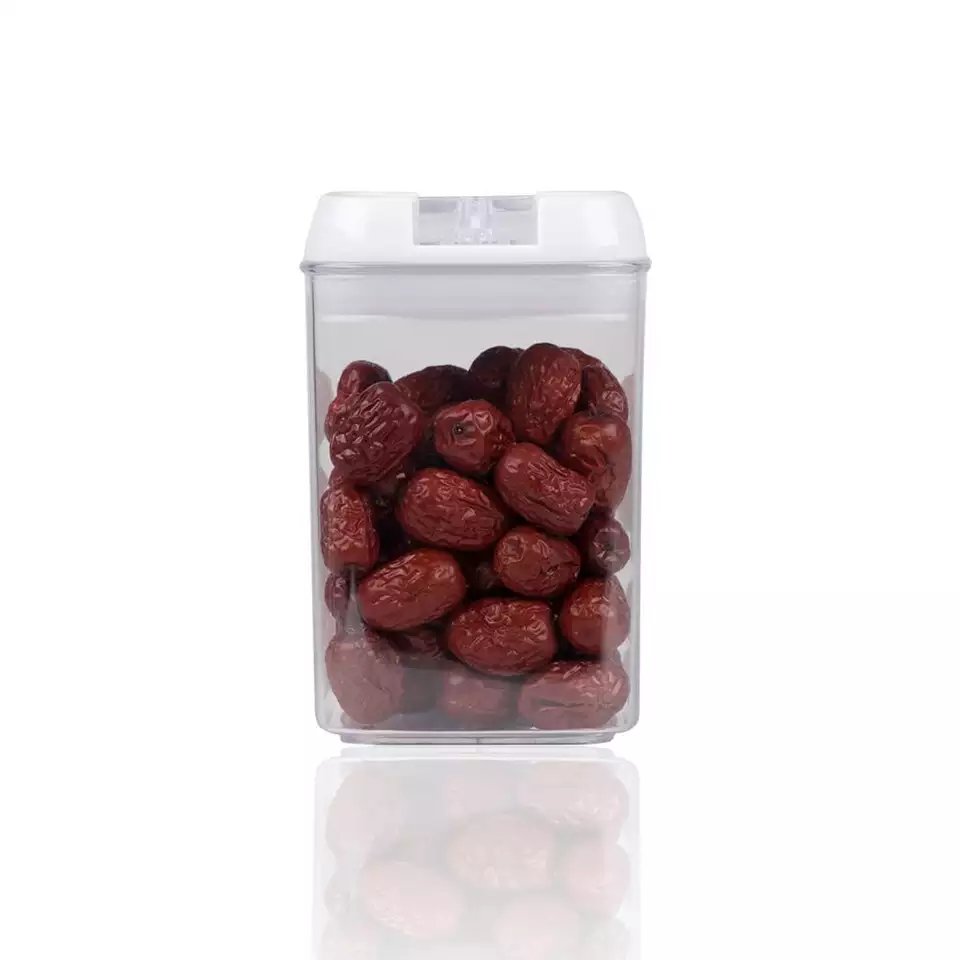1.2L Airtight Rubber Seal Flip-flop Locking Cover Plastic Boxes Spaghetti Airtight Food Storage Container