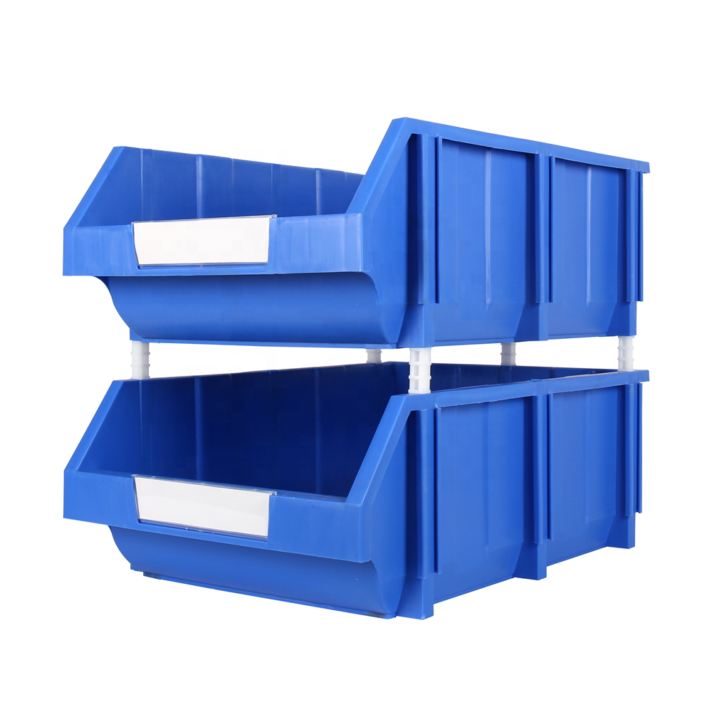 Warehouse Tool Picking Stackable Stacking Hanging Plastic Industrial Stackable storage Bin box For Small Parts Screws