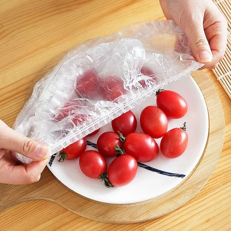 Fresh Keeping Bags Disposable Fresh-keeping Film Cover Reusable Elastic Food Storage Covers Adjustable Bowl Lids Food Covers