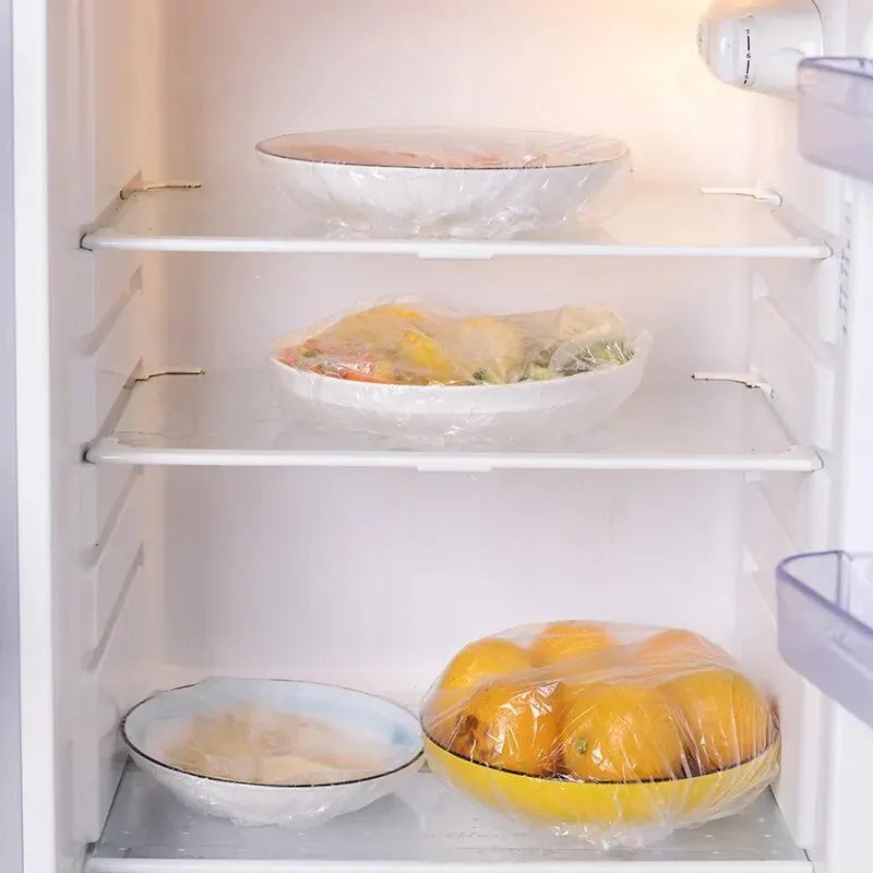 Fresh Keeping Bags Disposable Fresh-keeping Film Cover Reusable Elastic Food Storage Covers Adjustable Bowl Lids Food Covers