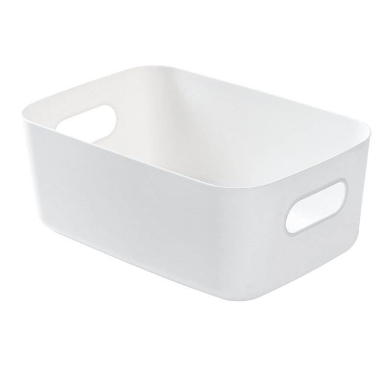 Kitchen Home Living Room Table Sundries Desktop Snack Plastic Basket Storage Box