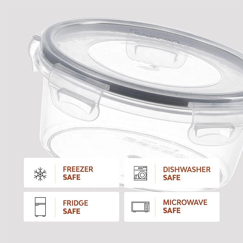 24 Pack Airtight Food Storage Container Set Plastic Food Storage & Container Organizer Lunch Box Set