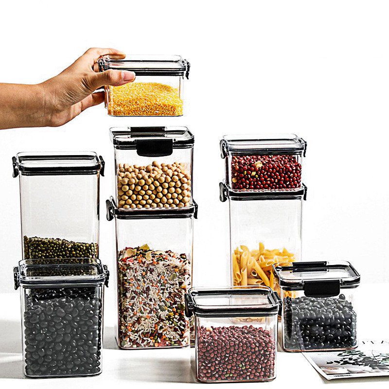 JOYWAVE BPA-FREE Food Storage Containers With Lids Energy Rice Food Storage Container Set Extra Large Food Kitchen Storage