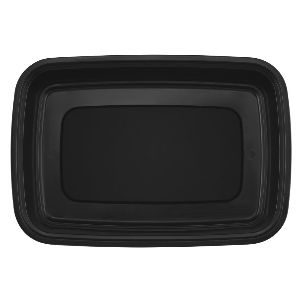 24 oz Plastic Houseware Disposable Take Away Storage Meal Prep Containers With Lids For Food