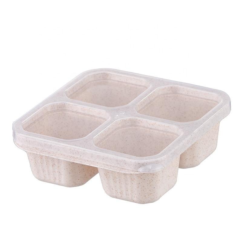 Food Storage Containers Storage Snack Box snack compartment box Reusable Meal Prep Lunch Containers with Transparent Lids