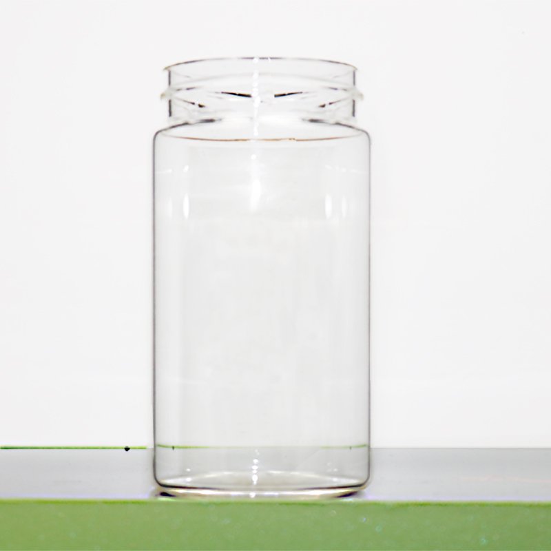 JM Customized OEM Home Kitchen Supplies Transparent Glass Food Stainless Steel Lid Storage Bottle Storage Tank Mason Jars