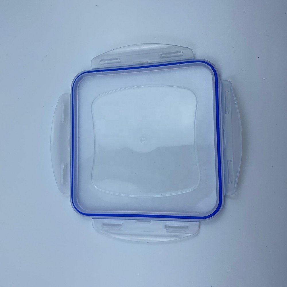 JOYWAVE Set of 4 Customized Logo Food Container Bento Lunch Box Plastic Adult Cartoon Kids Take Away Food Storage Container