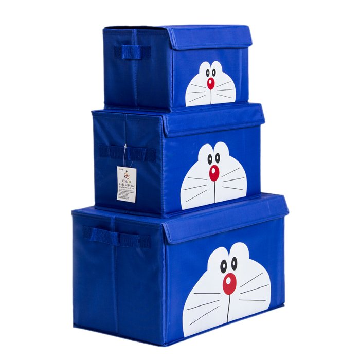 Oxford Toy Fabric Folding underwear storage box for Home Use
