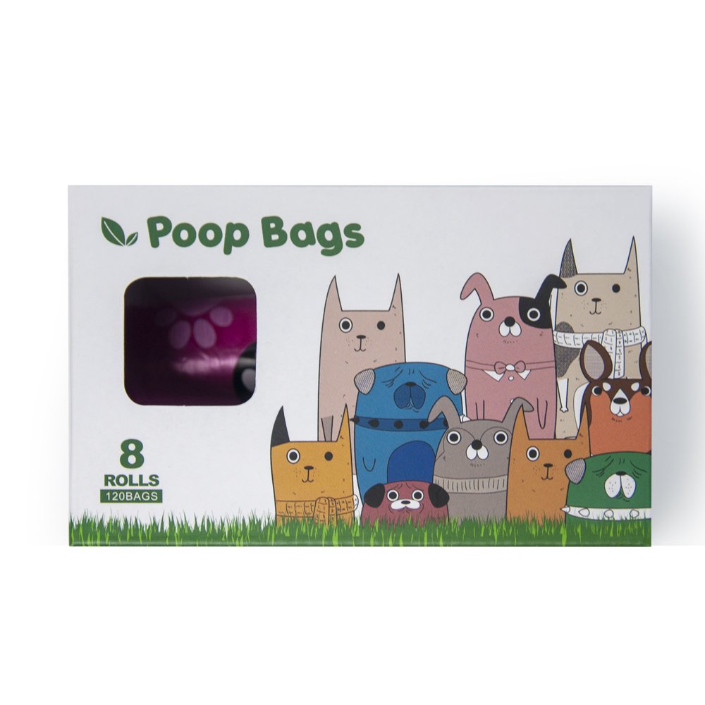 Manufacturer Wholesale eco friendly pet Poo Bag Biodegradable Dog Waste Poop bags Packaged Storage Box