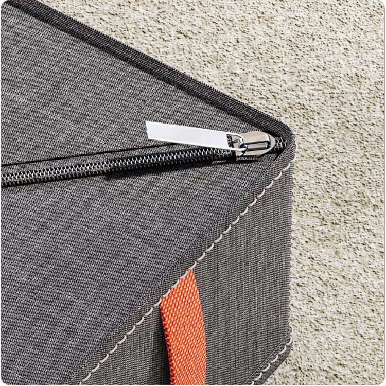 Portable Foldable Storage Bag Square Stackable Fabric Wardrobe Drawer Sock Clothes Dividers Closet Organization