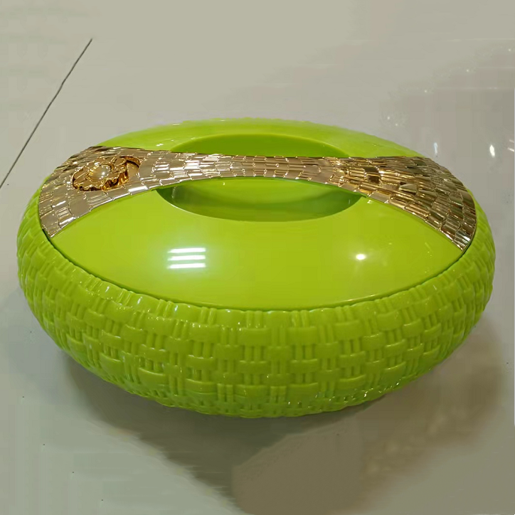 4L/ 5L /6L food grade Stainless Steel Food Warmer lunch box oval mold keeping fresh Container with gold cover