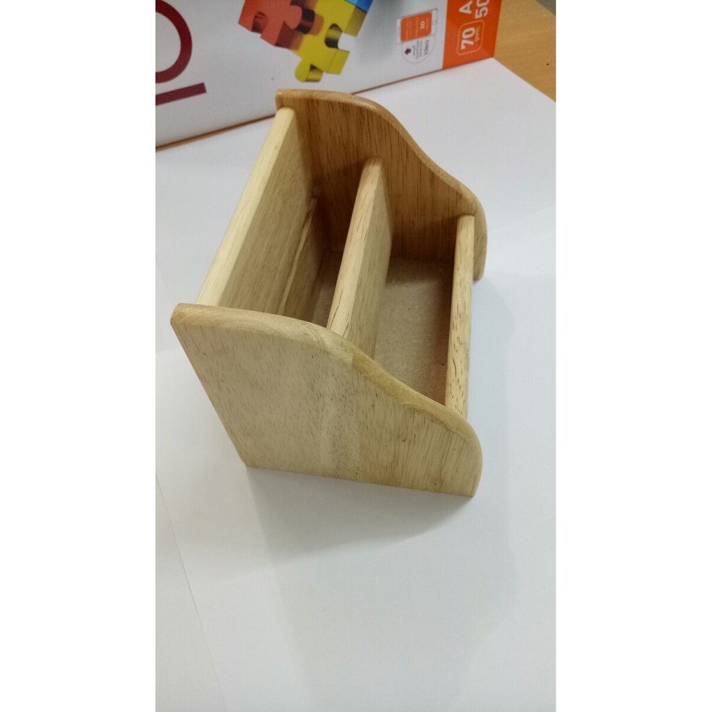 Hot sale remote storage box for living room size 180x160x160mm made from pine/acacia wood, bamboo made in Vietnam