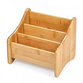 Hot sale remote storage box for living room size 180x160x160mm made from pine/acacia wood, bamboo made in Vietnam