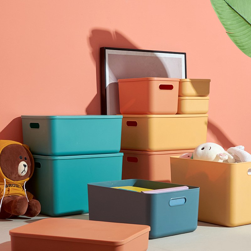 Home Storage Wholesale Portable Cube Shelving Drawer Organizer Basket Bin Kids Toy Plastic Storage Boxes