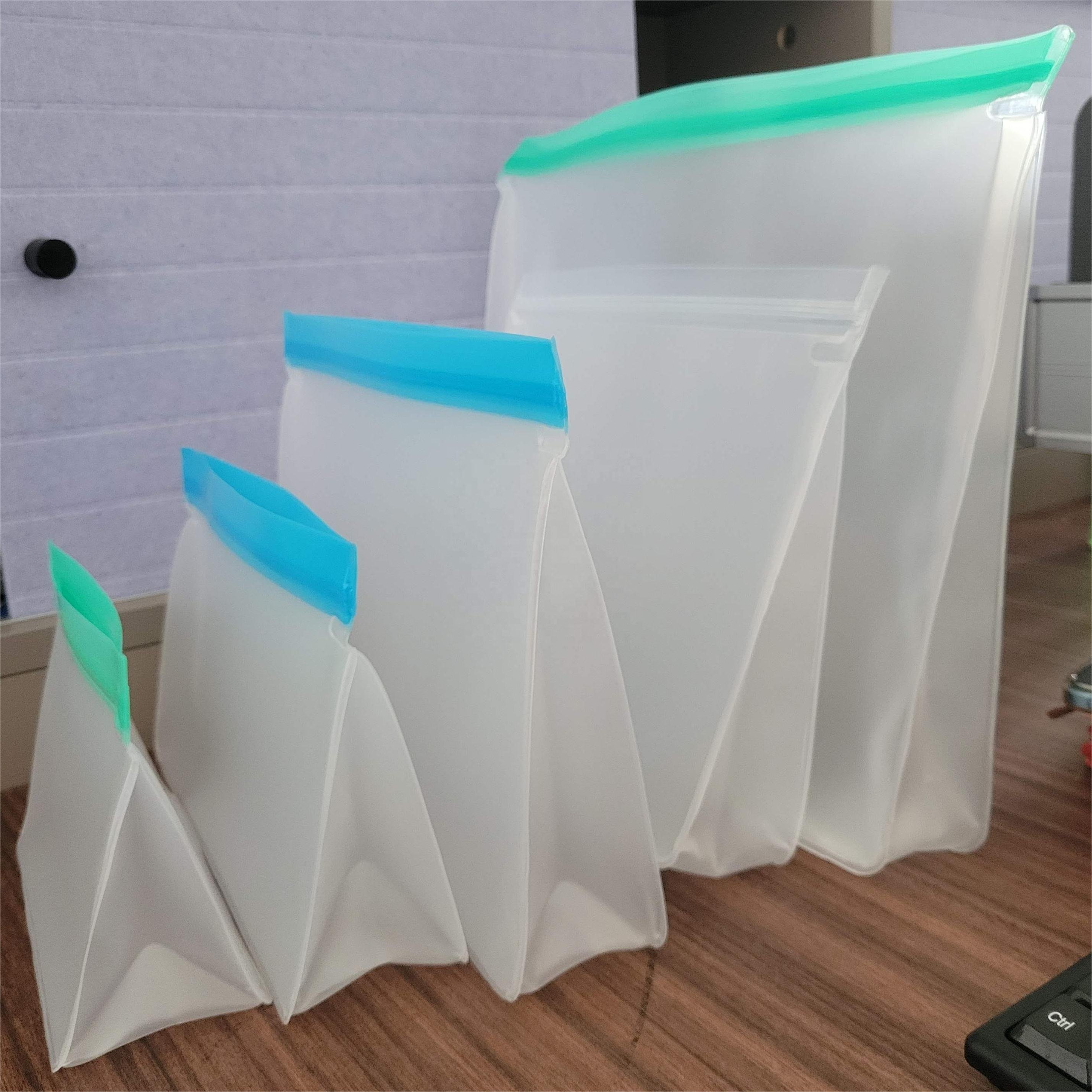 Wholesales High Quality Kitchen Reusable Ziplock Bags Food Storage Bags Food Storage Containers