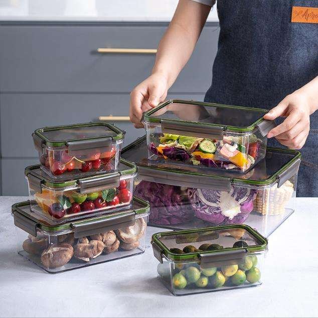 Factory Airtight Food Storage Box Set Plastic Containers For Freshness And Easy Organization