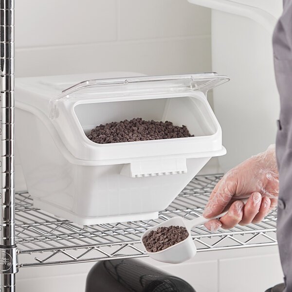 Commercial Ingredient Bins Kitchen Plastic Food Flour Storage Ingredient Bin