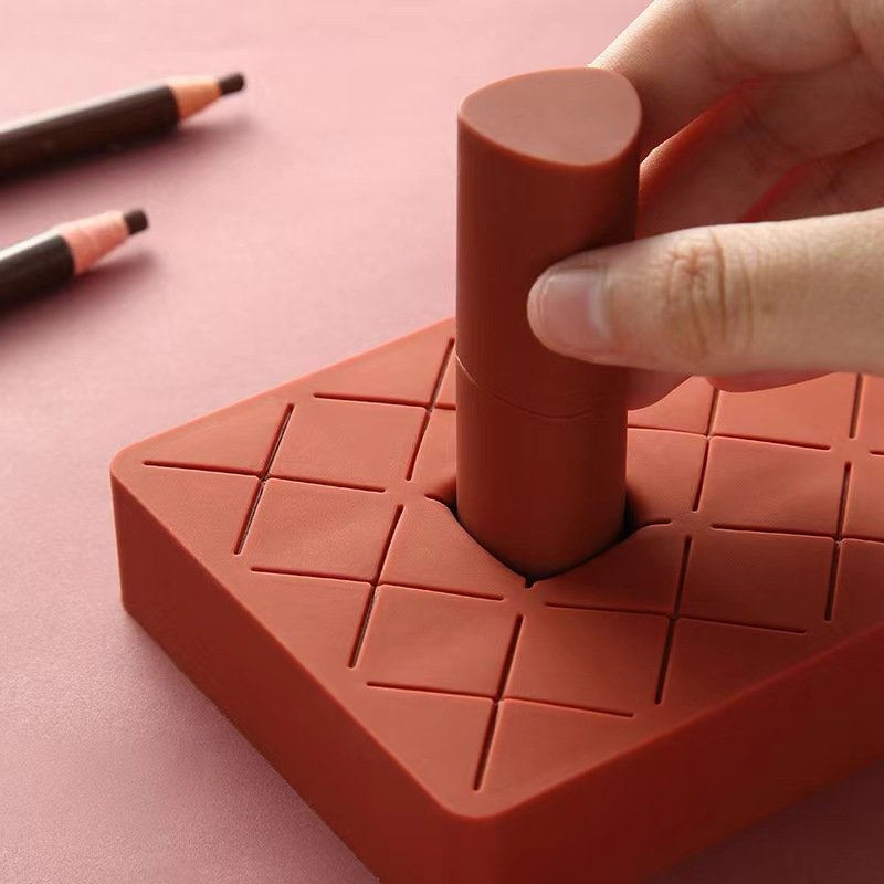 Silicone lipstick storage box cosmetic organizer fashion big capacity cosmetic storage box