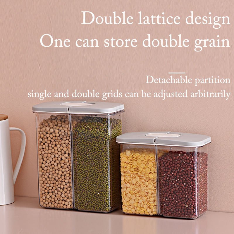 Cereal 10Kg Pp Rice Dispenser Dust Proof Food Storage Bucket Box Container Airtight