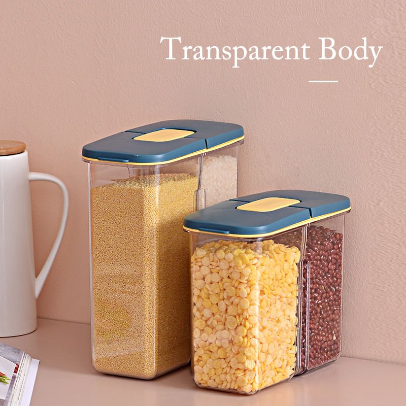 Cereal 10Kg Pp Rice Dispenser Dust Proof Food Storage Bucket Box Container Airtight