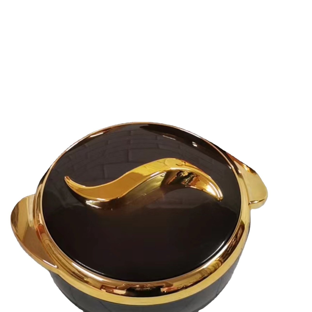 2024 hot selling African round luxury gift set for Household 1.5L+2L+2.5L Lebanon food warmer set casserole