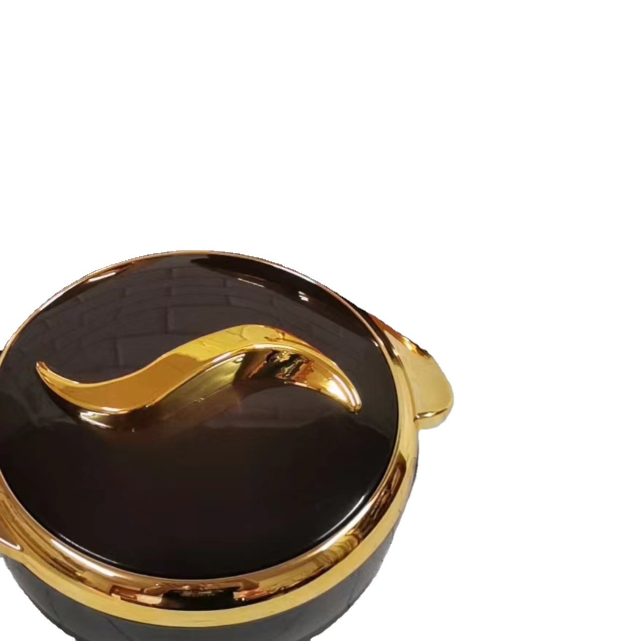 2024 hot selling African round luxury gift set for Household 1.5L+2L+2.5L Lebanon food warmer set casserole