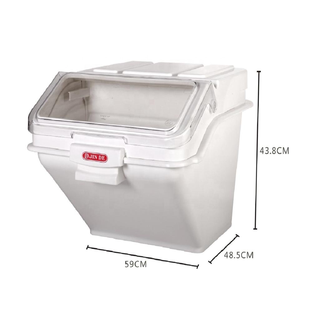 10L / 24L / 47L / 81L /102L Food Storage Container Rice Bin / Flour Bin / Sugar Bin